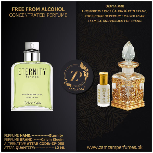 Calvin Kleein Eternity For Man Original Attar Perfume