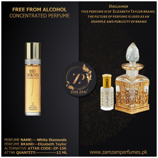Elizabeth Taylor White Diamonds Original Attar Perfume