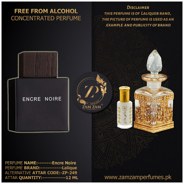 Lalique Encre Noire Original Attar Perfume