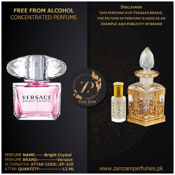 Versace Bright Crystal Original Attar Perfume